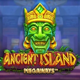 Ancient Island Megaways online game logo by Pragmatic Play on maxisspins.nl