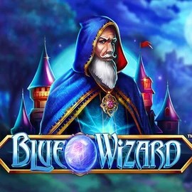 Logo of Blue Wizard from Quickspin at Maxispin Casino