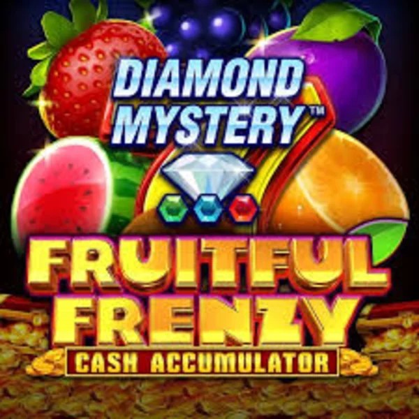 Diamond Mystery Fruitful Frenzy Cash Accumulator slot visual from Greentube available on maxisspins.nl