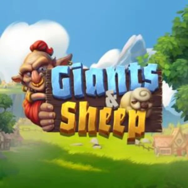 Logo of Giants and Sheep from Relax Gaming at Maxispin Casino