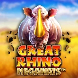 Great Rhino Megaways logo by Pragmatic Play at Maxispin Casino