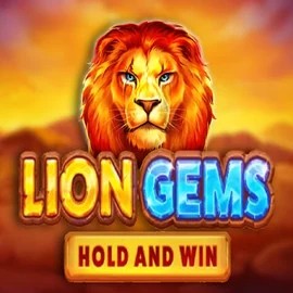 Lion Gems Hold and Win slot logo by Playson at Maxispin CasinoLion Gems Hold and Win