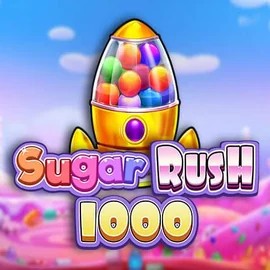 Sugar Rush 1000 logo by Pragmatic Play at Maxispin CasinoSugar Rush 1000